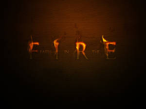 Faith In The Fire T Nv